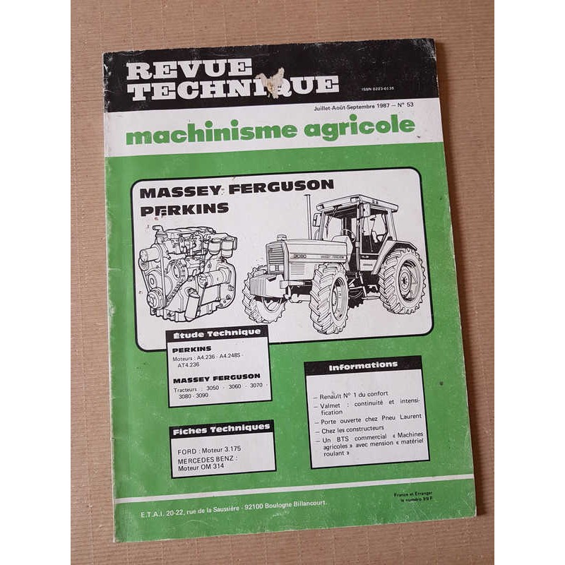 Rtma Massey Fergusson Perkins A A S