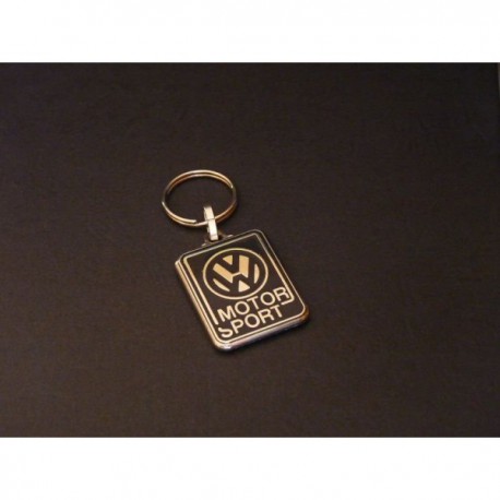 Porte-clés émaillé Volkswagen Motor Sport, Golf GTI, G60, Polo R wrc, Bora