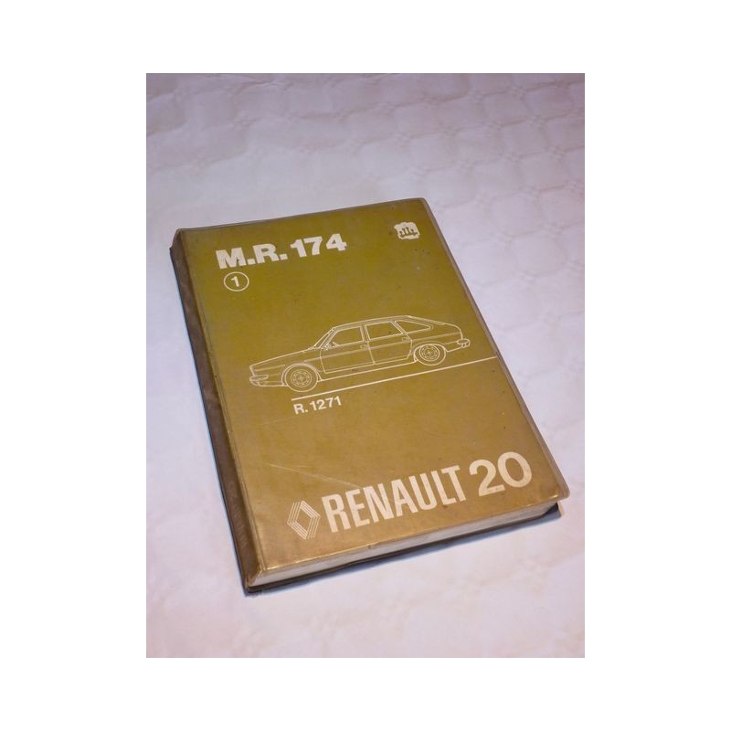 Renault 20 R1271, manuel de réparation original