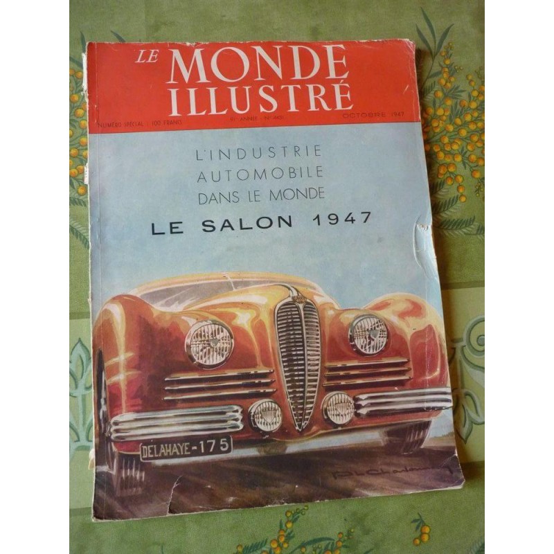 Le Monde Illustré Salon automobile 1947, Delayahe 175