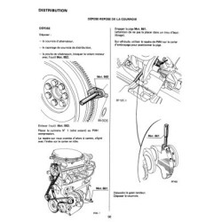 Moteur F2N de Renault 11, manuel de réparation