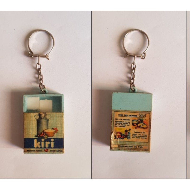 porte-clés Kiri, fromage fondu pour tartine, 2 portions mobiles (pc)