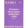 Renault Express, schémas électriques 1992