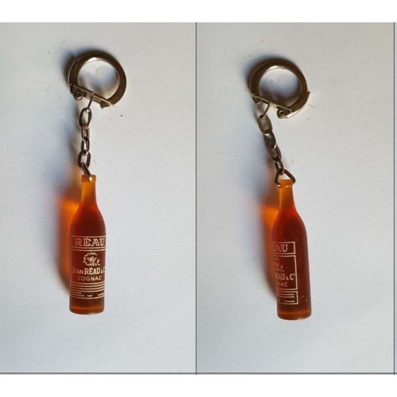 porte-clés bouteille Jean Réau & Cie cognac (pc)