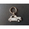 Porte-clés profil Fiat Topolino 500, 500C, Simca 6 (gris)