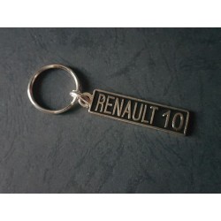 Porte-clés plaque Renault 10, R10 Major