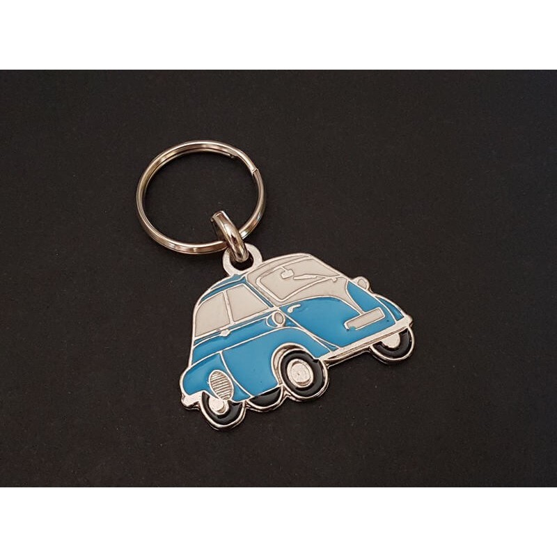 Porte-clés profil Isetta, BMW, Iso, Velam (bleu)