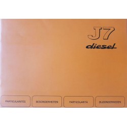 Peugeot J7 Diesel PZ30, PZ50 et PZ60, notice d’entretien (eBook)