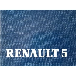 Renault Supercinq, notice...