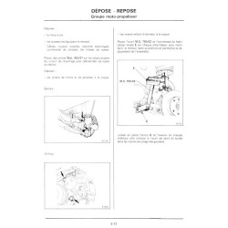 Renault Supercinq C400 à C403, manuel de réparation