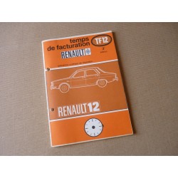 Renault 12, temps de réparation original