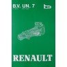 Boîte de vitesses UN7 Renault 21, manuel de réparation (eBook)