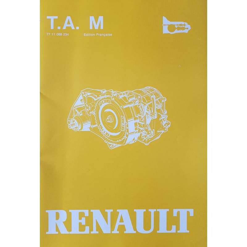 Transmission auto MB1 MB3 MJ1 MJ3 ML1 Renault, manuel de réparation (eBook)