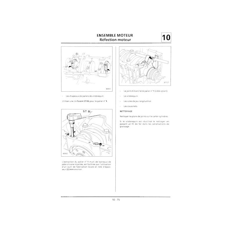Moteur F M Et F Q Renault Manuel De R Paration