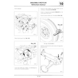 Moteur F8M et F8Q Renault, manuel de réparation