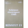 Renault 21 TSE TXE Turbo DX, schémas électriques 1986 (eBook)