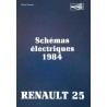 Renault 25, schémas électriques 1984 (eBook)