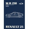 Renault 25 Limousine, manuel de réparation carrosserie (eBook)