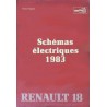 Renault 18, schémas électriques 1983 (eBook)