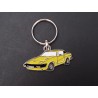 Porte-clés profil Triumph TR7 et TR8 (jaune)