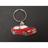 Porte-clés profil BMW E36 M3, coupe 316i 318i 320i 323i 325i 328i (rouge)