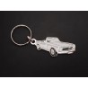 Porte-clés profil Mercedes Pagode w113, 230SL 250SL 280SL (blanc)