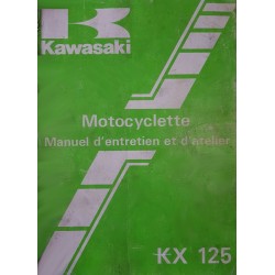 Kawasaki KX 125, manuel de...