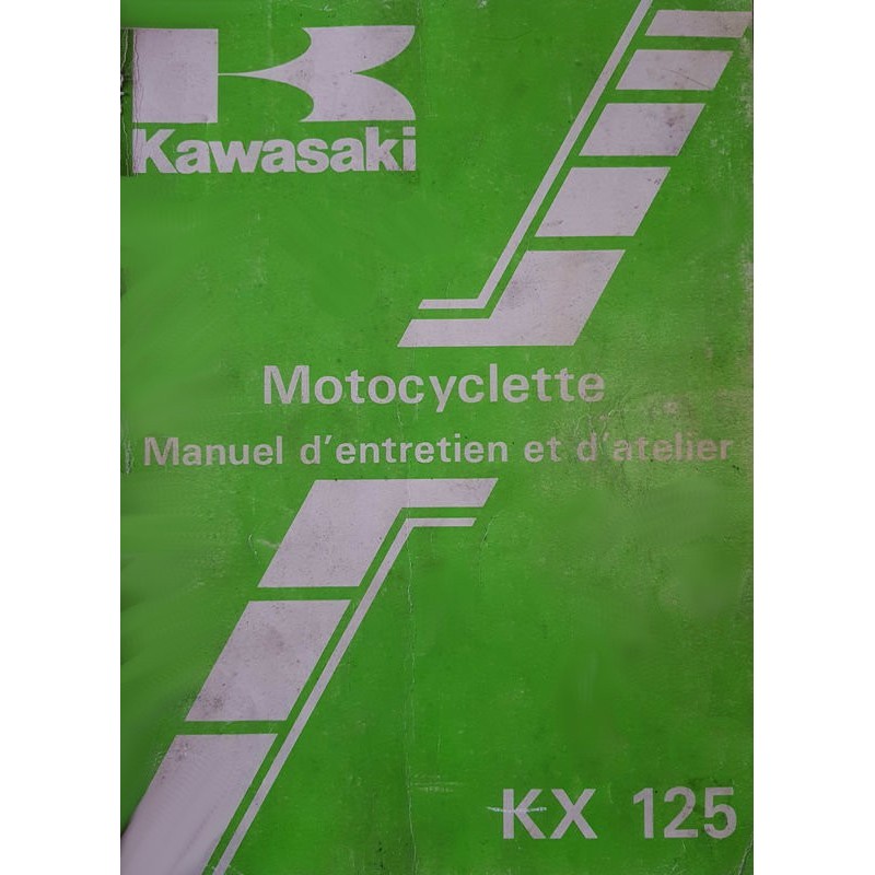 Kawasaki KX 125, manuel de réparation (eBook)