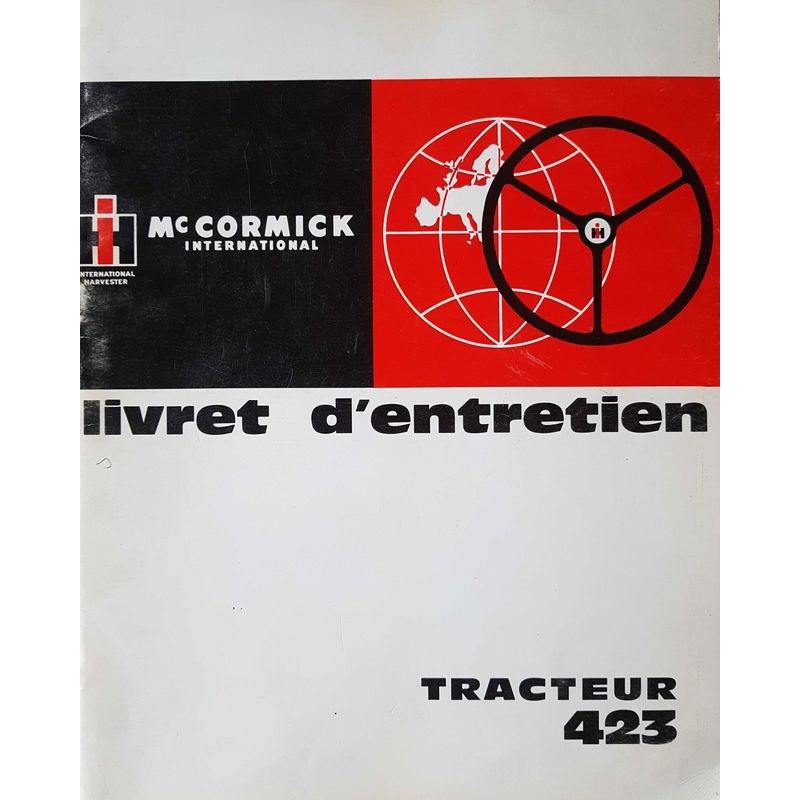 McCormick International 423, notice d’entretien (eBook)