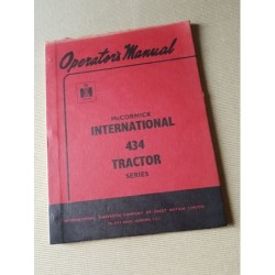 McCormick International 434, notice d’entretien originale