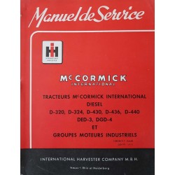 McCormick D-320 D-324 D-430...