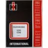 International faucheuse 1215 et 1216, Notice d’entretien (eBook)