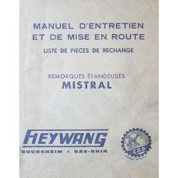 Heywang Mistral remorque...