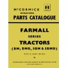 McCormick Farmall BM, BMD, SBM, SBMD, catalogue de pièces