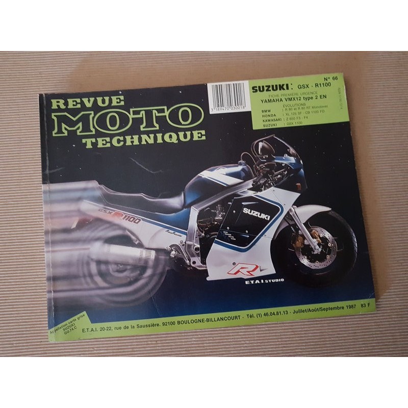 RMT Suzuki GSX-R1100 (1986-87)