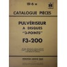 McCormick IH charrue pulvérisateur F3-200, catalogue de pièces (eBook)