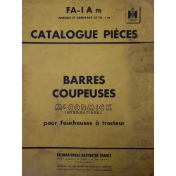 McCormick IH barres de coupe tous modèles 1949-69, catalogue de pièces (eBook)