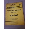 McCormick IH distributeur engrais F31-200, catalogue de pièces original