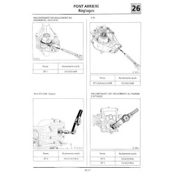 Pont OT1 OT2 de Renault 4x4 21 Safrane Espace Trafic, manuel de réparation (eBook)