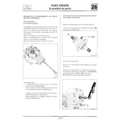 Pont OT1 OT2 de Renault 4x4 21 Safrane Espace Trafic, manuel de réparation (eBook)