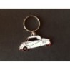 Porte-clés profil Messerschmitt KR200, KR175 KR201, FMR Tg500 (blanc)