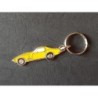 Porte-clés profil Chevrolet Corvette Stingray C3, 454 427 350 327 (jaune)