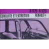 Renault 4 types R1120 et R1123, notice d'entretien