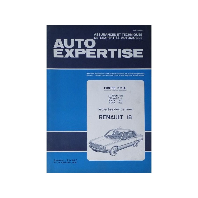 Auto Expertise Renault 18 berlines