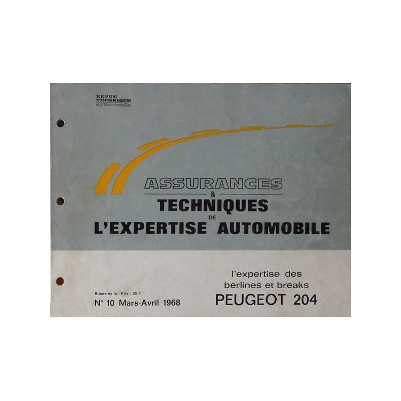 Auto Expertise Peugeot 204 essence