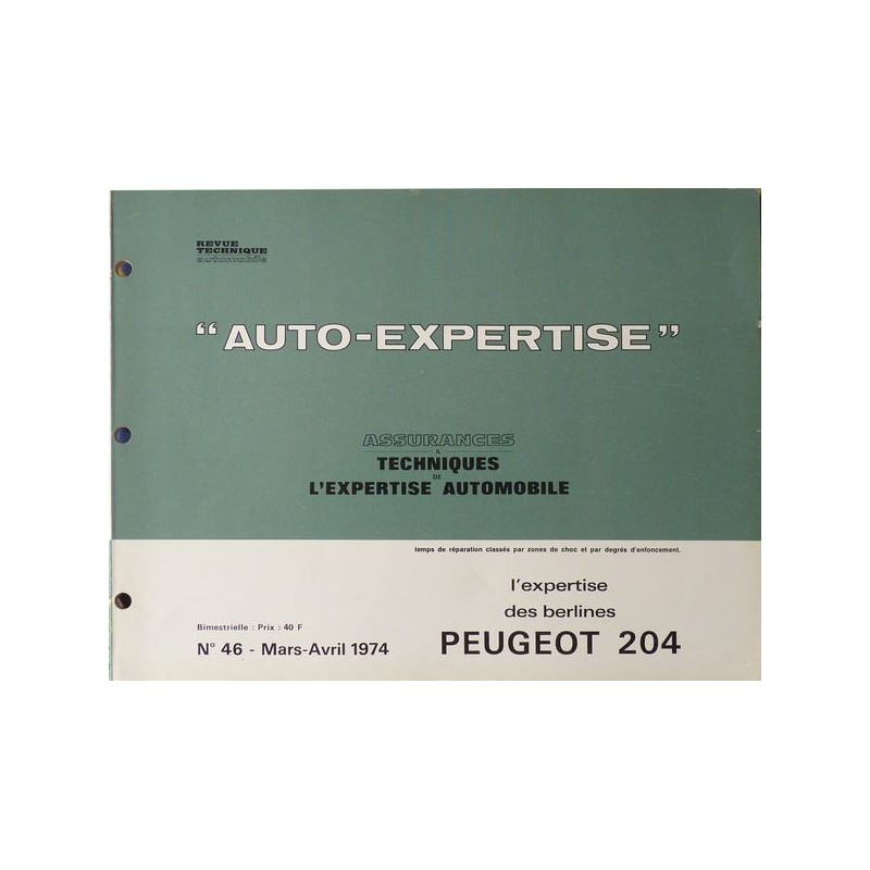 Auto Expertise Peugeot 204