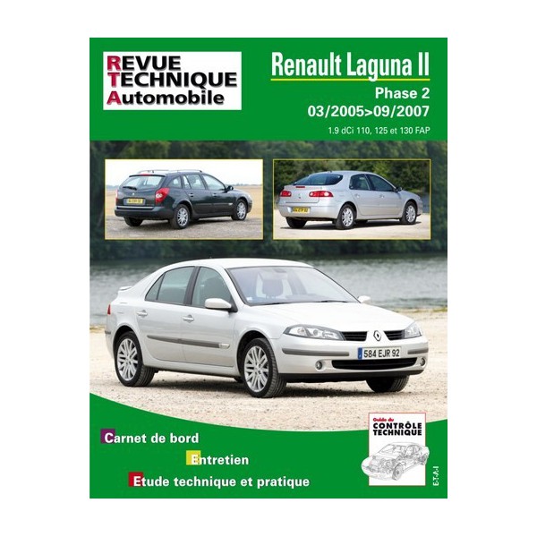 RTA Renault Laguna II Phase 2, Diesel 1.9l