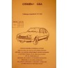 Citroën GSA, catalogue de pièces