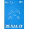 Injection essence type R de Renault 25, manuel de réparation (eBook)