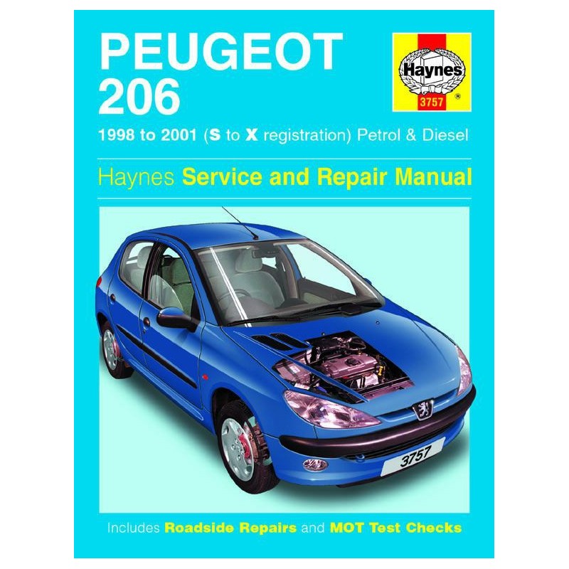 Haynes Peugeot 206 essence et Diesel (1998-2001)